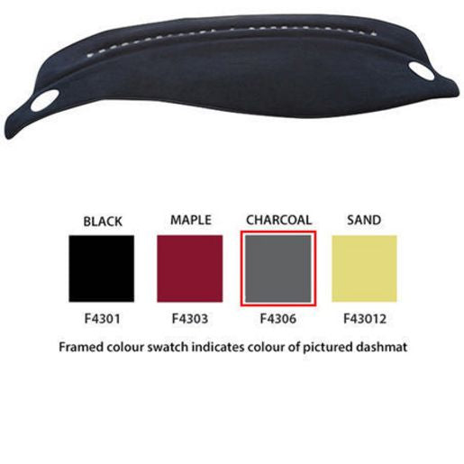 Sunland Dashmat fits FORD FAIRMONT (AU - 9/98 to 9/02) - Charcoal