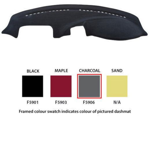 Sunland Dashmat fits FORD FALCON (PURSUIT - 4/05 to 4/08) - Black