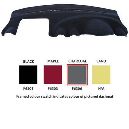 Sunland Dashmat fits FORD FIESTA (WP - 2/04 to 1/06) - Charcoal