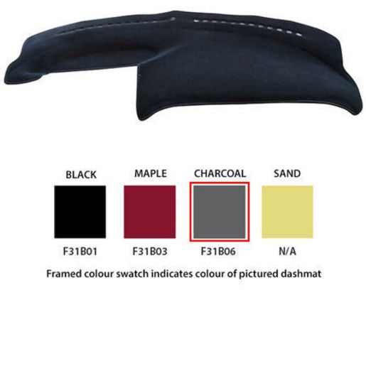 Sunland Dashmat fits FORD MONDEO (HB/HC/HD/HE - 7/95 to 4/01) - Charcoal