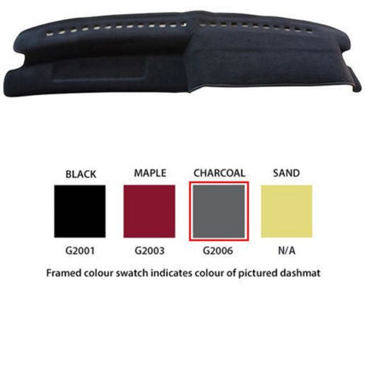 Sunland Dashmat fits HOLDEN ASTRA (LD - 7/87 to 12/89) - Black