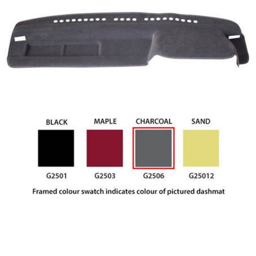 Sunland Dashmat fits HOLDEN RODEO (TF - 8/88  to  12/96) - Charcoal