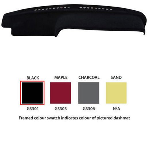 Sunland Dashmat fits HOLDEN JACKAROO (UBS - 5/95 to 5/97) - Charcoal
