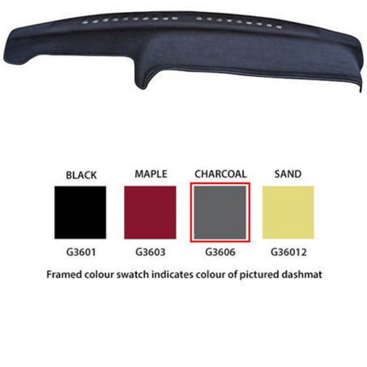 Sunland Dashmat fits HOLDEN JACKAROO (U8 MONTERY/SE - 6/97 to 1/04) - Charcoal