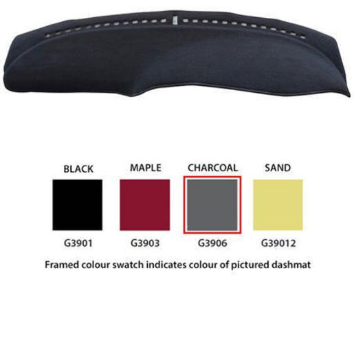 Sunland Dashmat fits HOLDEN COMMODORE (VT/VX - 9/97 to 9/02) - Black
