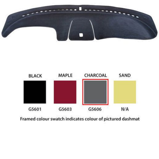 Sunland Dashmat fits HOLDEN ADVENTRA (CX6/LX6/SX6 - 9/03 to 1/06) - Charcoal