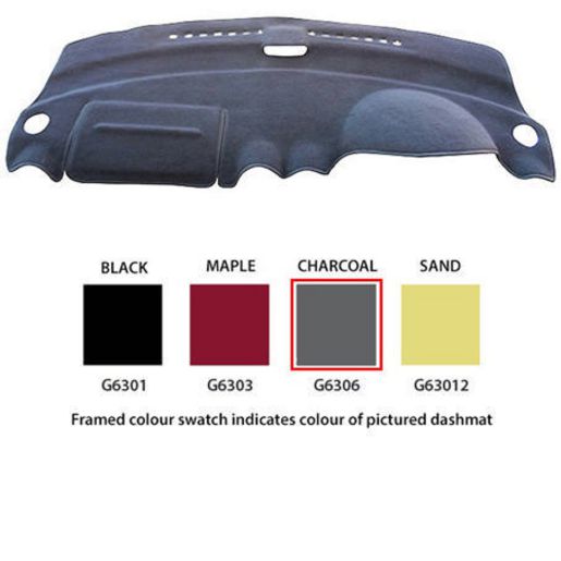 Sunland Dashmat fits HOLDEN BARINA (TK MK MY07 MY08 - 2/06 to 7/08) - Charcoal