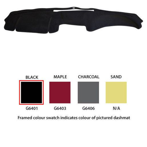 Sunland Dashmat fits HOLDEN COMMODORE (VE - 7/06  to 8/10) - Black
