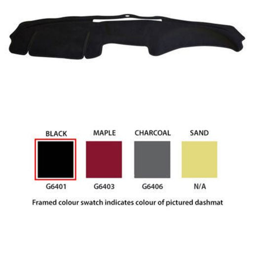 Sunland Dashmat fits HOLDEN COMMODORE (VE - 7/06  to 8/10) - Charcoal