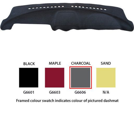 Sunland Dashmat fits HOLDEN COLORADO (RC - 7/08 to 5/12) - Charcoal