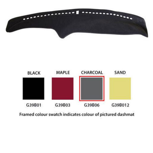 Sunland Dashmat fits HOLDEN COMMODORE (VT/VX - 10/97 to 9/02) - Black