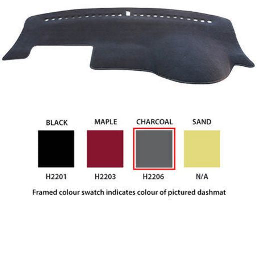 Sunland Dashmat fits HONDA CIVIC (VI - 11/00 to 1/06) - Charcoal