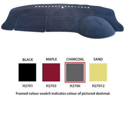 Sunland Dashmat Black fits HONDA ACCORD VTi/V6 MY07, HONDA ACCORD EURO 7TH GEN H2701