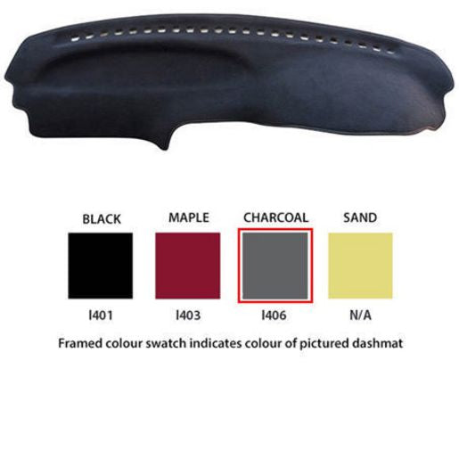 Sunland Dashmat fits DAIHATSU CHARADE (G200/G203 - 5/93 to 7/00) - Charcoal