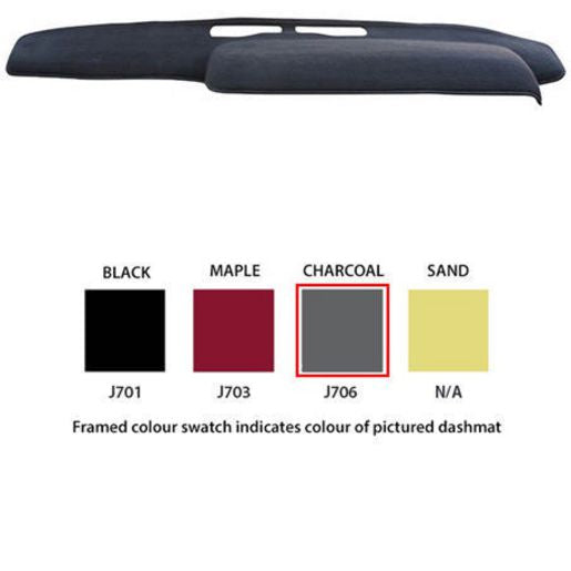 Sunland Dashmat fits JEEP CHEROKEE (SPORT - 8/97 to 8/01) - Charcoal
