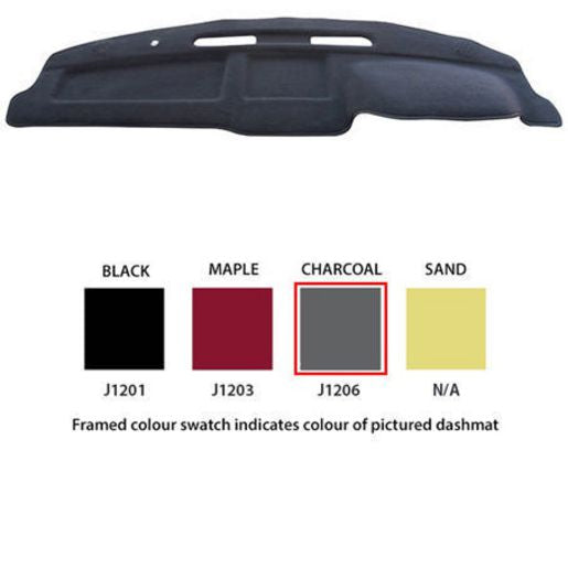 Sunland Dashmat fits GRAND CHEROKEE (WG/WJ/ZG - 6/99 to 8/08) - Charcoal