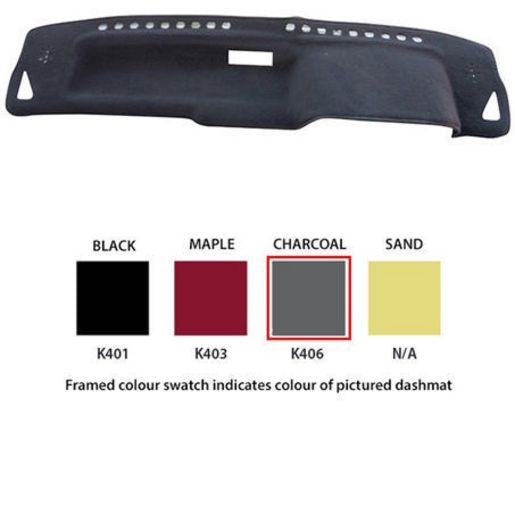 Sunland Dashmat fits HYUNDAI EXCEL (LS/SPRINT GS - 5/90 to 9/94) - Charcoal