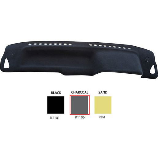 Sunland Dashmat fits HYUNDAI EXCEL (LS/SPRINT - 5/90 to 9/94) - Charcoal