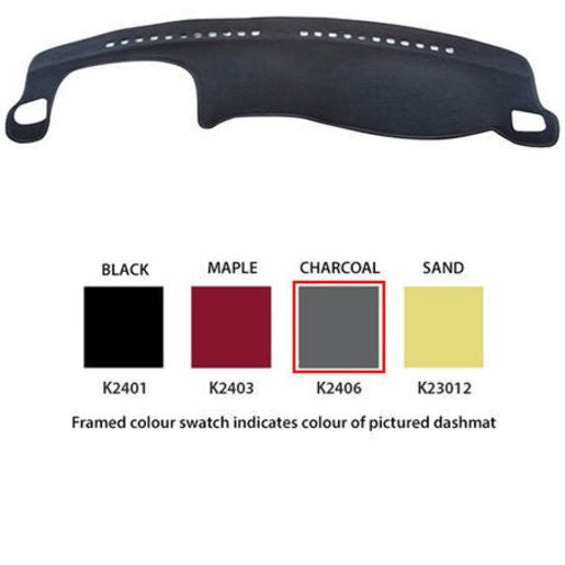 Sunland Dashmat fits HYUNDAI GRANDEUR (XG - 9/99 to 2/06) - Charcoal