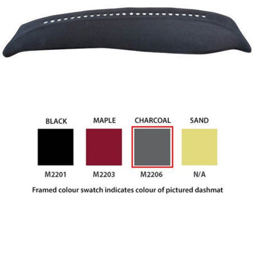 Sunland Dashmat fits MITSUBISHI MAGNA (TR/TS - 1/91 to 3/96) - Black