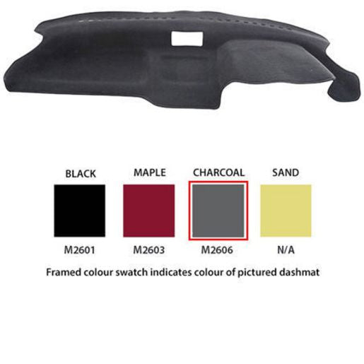 Sunland Dashmat fits MITSUBISHI NIMBUS (UF - 1/92 to 11/98) - Charcoal