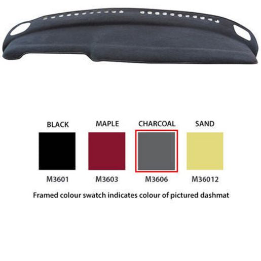 Sunland Dashmat fits MITSUBISHI CHALLENGER (PA/LS - 2/98 to 1/06) - Charcoal