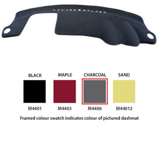 Sunland Dashmat fits MITSUBISHI OUTLANDER (ZE/ZF MY06 - 1/03 to 10/06) - Charcoal