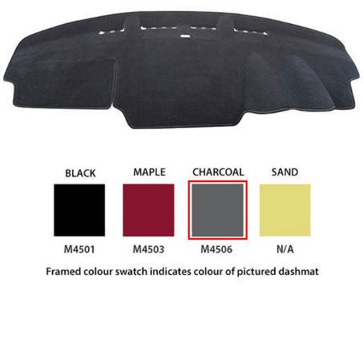 Sunland Dashmat fits OUTLANDER (ZG/ZH - 11/06 to 10/12) - Charcoal W/O Air Bag