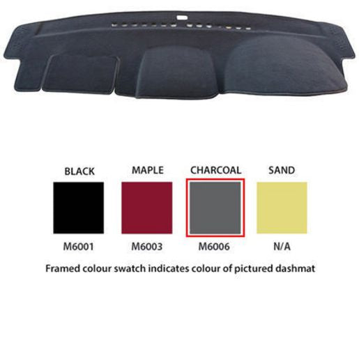Sunland Dashmat fits MITSUBISHI 380 (9/05 to 3/08) - Black
