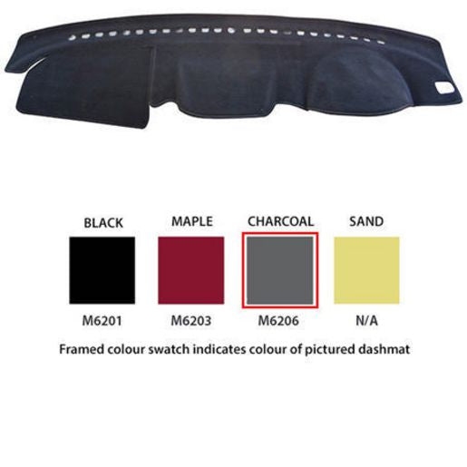Sunland Dashmat fits MITSUBISHI CHALLENGER (PB MY11 - MY12 - 12/09 On) - Charcoal