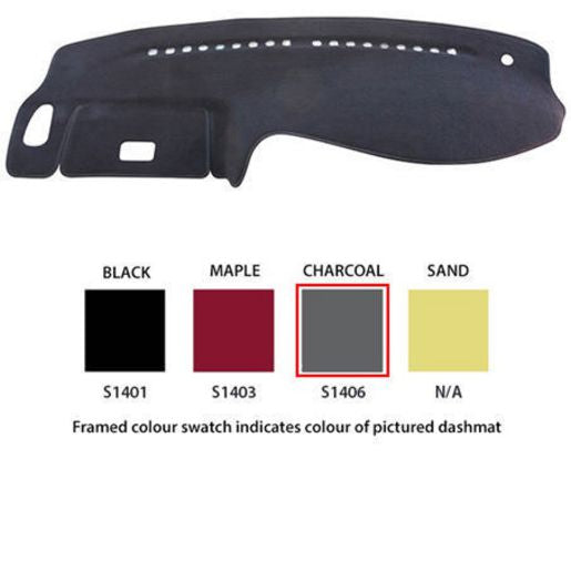 Sunland Dashmat fits SUZUKI GRAND VITARA (SERIES 2/S3/S4 - 1/01 to 8/05) - Charcoal