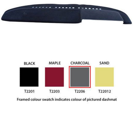 Sunland Dashmat fits TOYOTA LANDCRUISER (HJ60/FJ60 Wagon - 10/80 to 10/88) - Charcoal