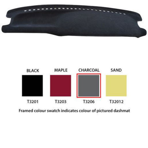 Sunland Dashmat fits HOLDEN NOVA (LE/LF - 7/89 to 9/94) - Charcoal