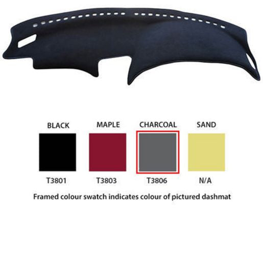 Sunland Dashmat fits TOYOTA CELICA (ST184/ST185 - 12/89 to 1/94) - Charcoal