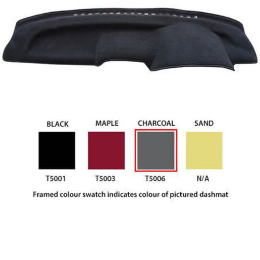 Sunland Dashmat fits TOYOTA STARLET (4/96 to 11/99) - Charcoal