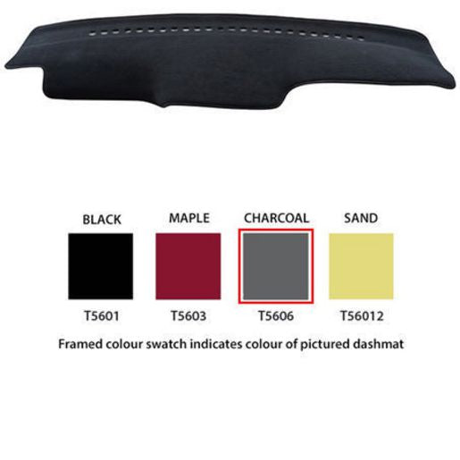 Sunland Dashmat fits LANDCRUISER (100 SERIES - 4/98 to 10/02) - Charcoal W/O Air Bag