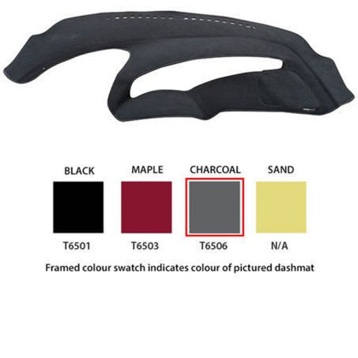 Sunland Dashmat fits TOYOTA TARAGO (ACR30R - 7/00 to 2/06) - Charcoal