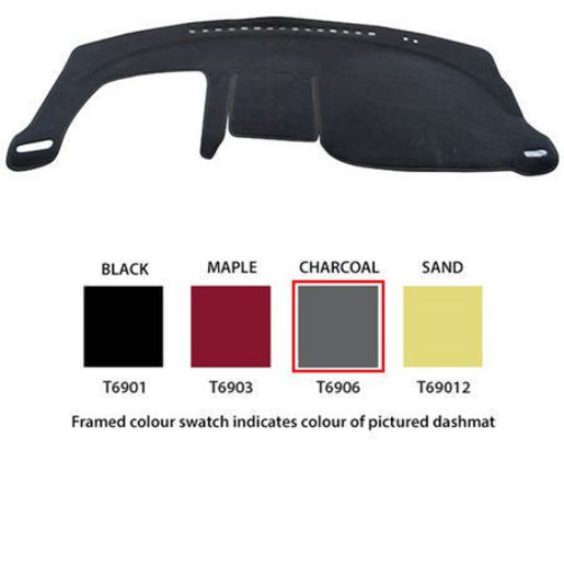 Sunland Dashmat fits TOYOTA AVENSIS (ACM20R/ACM21R - 12/01 On) - Charcoal