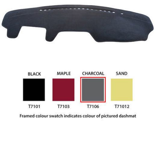Sunland Dashmat fits TOYOTA CAMRY (ACV36R - 7/02 to 6/06) - Charcoal