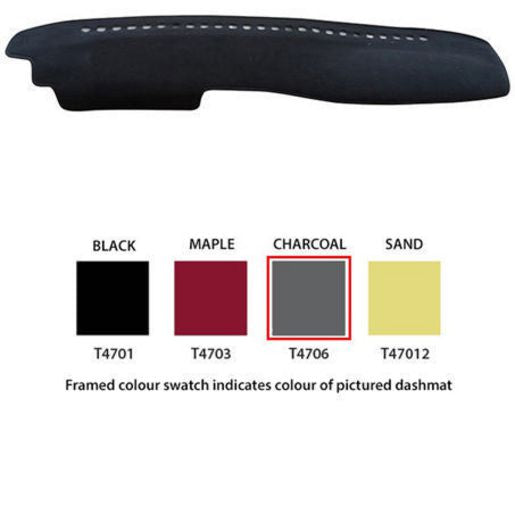 Sunland Dashmat Black fits TOYOTA LANDCRUISER 80 SERIES T4701