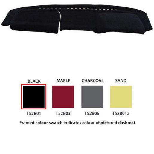 Sunland Dashmat fits TOYOTA PRADO (95 SERIES - 7/96 to 2/03) - Charcoal