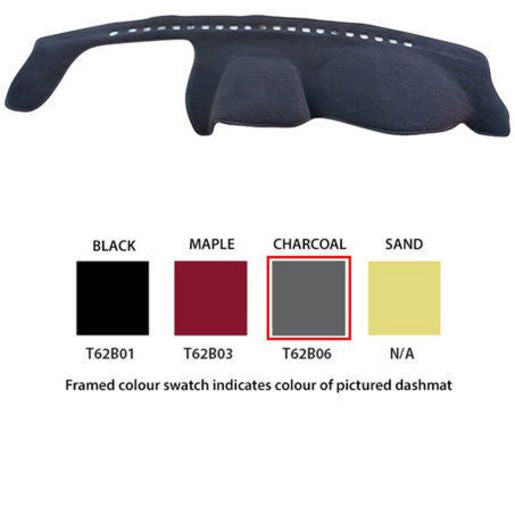 Sunland Dashmat fits TOYOTA COROLLA (AE 112R - 9/99 to 10/01) - Charcoal