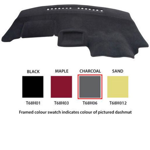 Sunland Dashmat fits COROLLA (ZRE152R - 5/07 to 10/12) - Charcoal