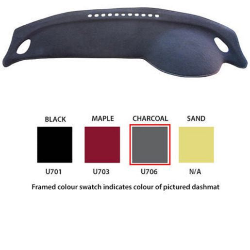 Sunland Dashmat Black fits SUBARU LIBERTY 2nd GEN, SUBARU OUTBACK 1st GEN U701