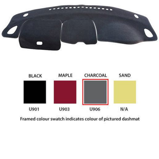 Sunland Dashmat fits FORESTER (GX - 8/97 to 6/02) - Charcoal W/O Air Bag