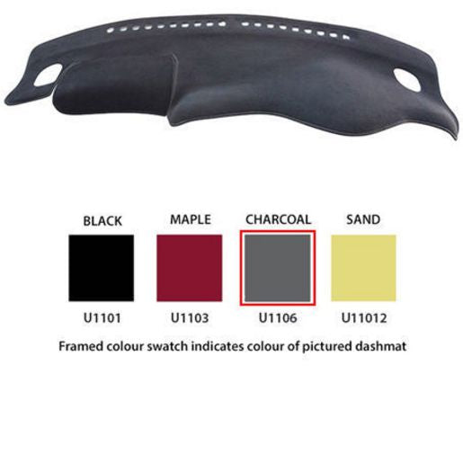 Sunland Dashmat fits SUBARU LIBERTY (3rd GEN - 11/98 to 8/01) - Charcoal