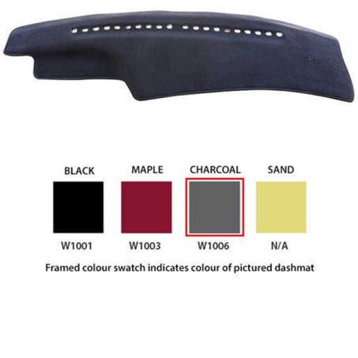 Sunland Dashmat Charcoal fits VOLKSWAGEN GOLF CLASSIC W1006