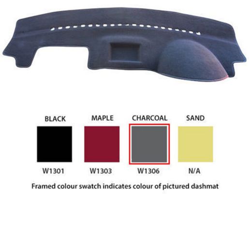 Sunland Dashmat fits VOLKSWAGEN POLO (9N/MY06/07/8/10 - 7/02 to 4/10) - Charcoal