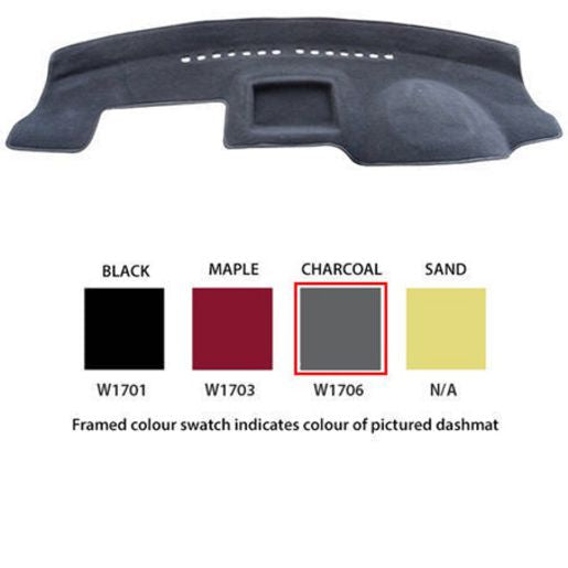 Sunland Dashmat fits VOLKSWAGEN GOLF (1K - 8/04 to 3/08) - Black