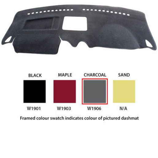 Sunland Dashmat fits VOLKSWAGEN CADDY (1.6/1.9/LIFE - 2/05 On) - Charcoal